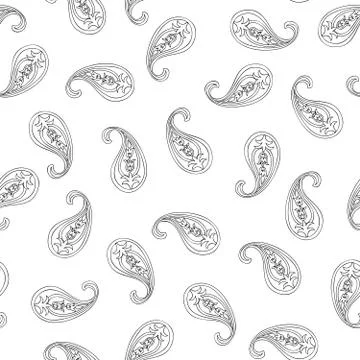 Abstract geometric pattern. Floral oriental ethnic background. Arabic ornamen Stock Illustration