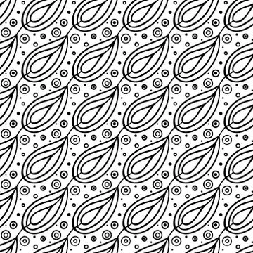 Abstract geometric pattern. Floral oriental ethnic background. Arabic ornament. Stock Illustration