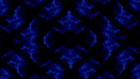 Abstract geometric pattern with flowing blue gradients Stock Footage 340528835