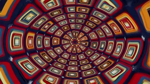 Abstract Geometric Pattern Video stock 289132054