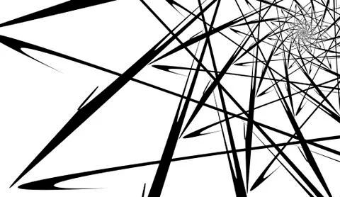 Abstract geometric pattern in the form of a spiral. Modern background in the  Иллюстрация