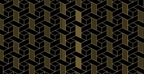 Abstract Geometric Pattern. Geometric decorative vector patterns. Grid of o.. 库存插图