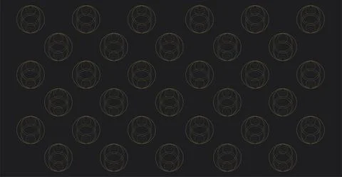 Abstract Geometric Pattern. Geometric decorative vector patterns. Grid of o.. Stock Illustration