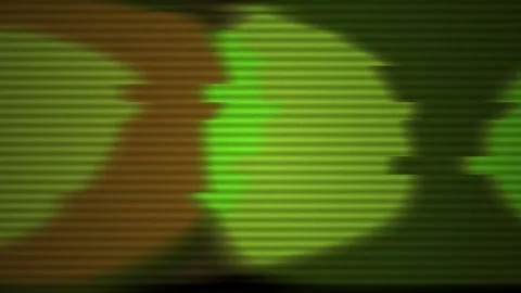 Abstract geometric pattern with glowing lines and particles. Stock Footage 334459574