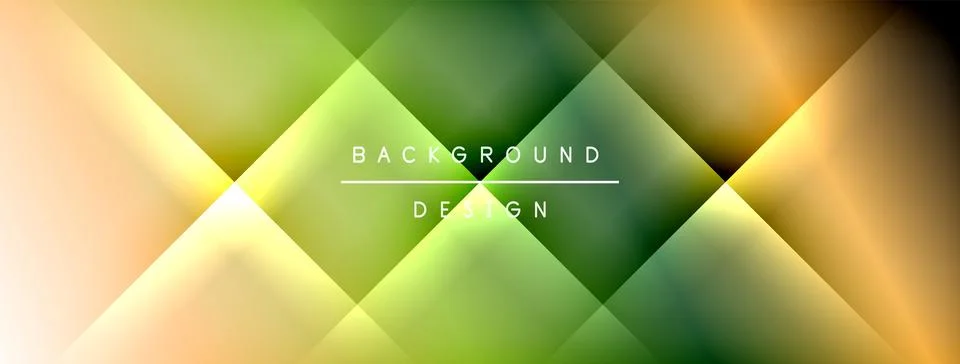Abstract geometric pattern. Gradient colors blend, creating dynamic visual Illustrazione stock