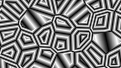 Abstract Geometric Pattern With Gradient Shading background Stock Footage 317452329