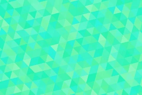 Abstract geometric pattern with green and blue shades Stock Illustration