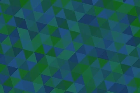 Abstract geometric pattern with green and blue shades 스톡 일러스트
