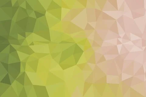 Abstract geometric pattern with green and pink shades Stock Illustration