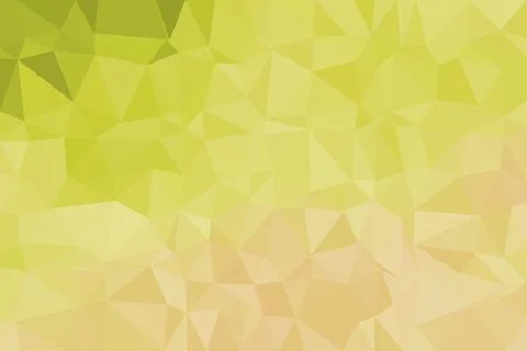 Abstract geometric pattern with green and yellow shades Stockillustratie