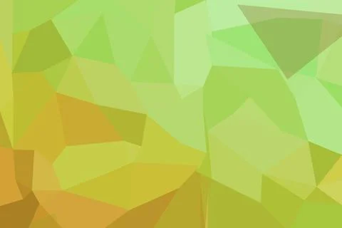 Abstract geometric pattern with green and yellow colors Stock Photos