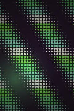 Abstract Geometric Pattern with Green and Gray Circles Stock Photos