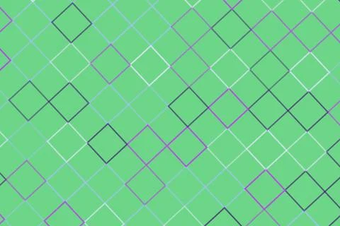 Abstract geometric pattern with green background and black outlines Stock Photos