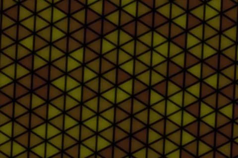 Abstract geometric pattern of green triangles with black outlines 스톡 일러스트