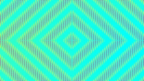 Abstract geometric pattern with halftone dots and rhombus shapes Stock Footage 331989867