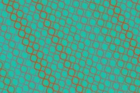 Abstract geometric pattern with hexagons and lines in green 库存插图