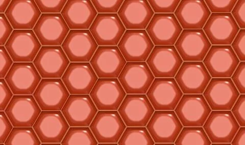 Abstract geometric pattern, honeycomb Stock Illustration