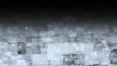 Abstract geometric pattern with icy texture and dark void in cinematic motion Stock Footage 340911754