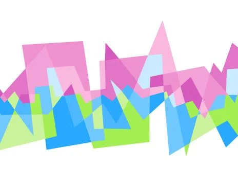 Abstract geometric pattern Illustrazione stock