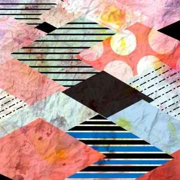 Abstract geometric pattern Stock Illustration