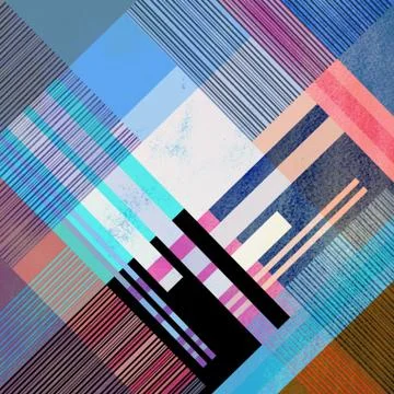 Abstract geometric pattern Stock Illustration