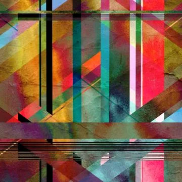 Abstract geometric pattern Stock Illustration