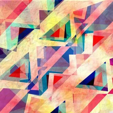 Abstract geometric pattern Stock Illustration