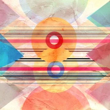 Abstract geometric pattern Stock Illustration