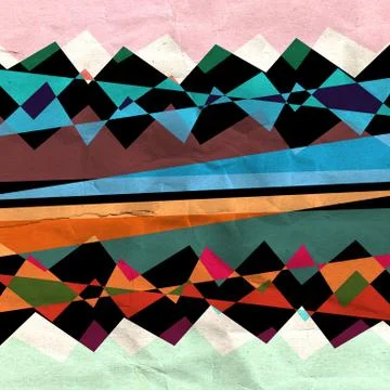 Abstract geometric pattern Stock Illustration