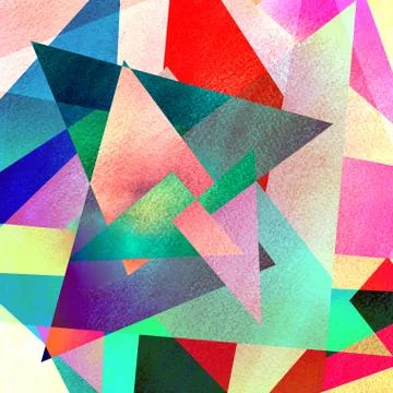 Abstract geometric pattern Stock Illustration