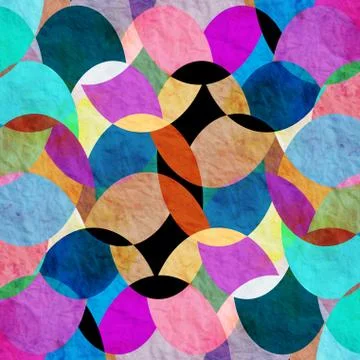 Abstract geometric pattern Illustrazione stock