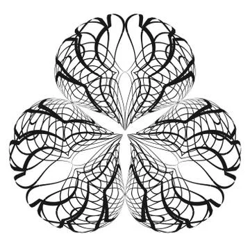 Abstract geometric pattern. Stock Illustration