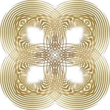 Abstract geometric pattern. Stock Illustration