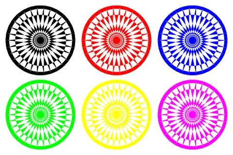 Abstract geometric pattern Stockillustratie