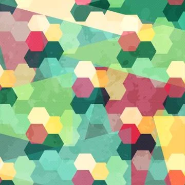 Abstract geometric pattern Stock Illustration