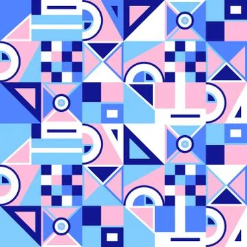 Abstract geometric pattern Stock Illustration