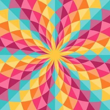 Abstract geometric pattern Stock Illustration