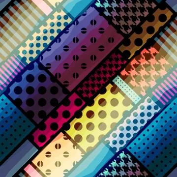 Abstract geometric pattern. Stock Illustration