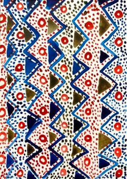 Abstract geometric pattern Stock Illustration