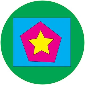 Abstract geometric pattern Stock Illustration