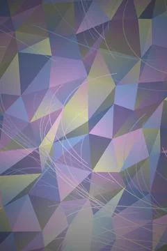Abstract Geometric Pattern 库存插图