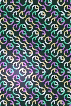 Abstract Geometric Pattern Stock Illustration