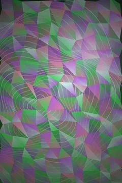 Abstract Geometric Pattern 库存插图