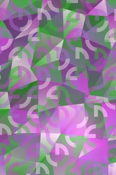 Abstract Geometric Pattern イラスト素材