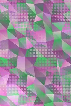 Abstract Geometric Pattern 库存插图