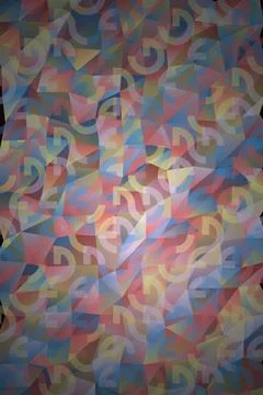 Abstract Geometric Pattern Stock Illustration