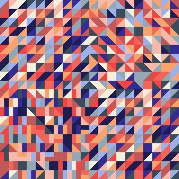 Abstract geometric pattern, illustration, vector Stock Illustration