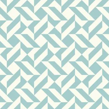 Abstract geometric pattern inspired by duvet quilting Stock Illustration