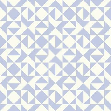 Abstract geometric pattern inspired by duvet quilting Stock Illustration