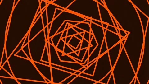 Abstract geometric pattern of interconnected lines forming a futuristic desig Stock Footage 342158203
